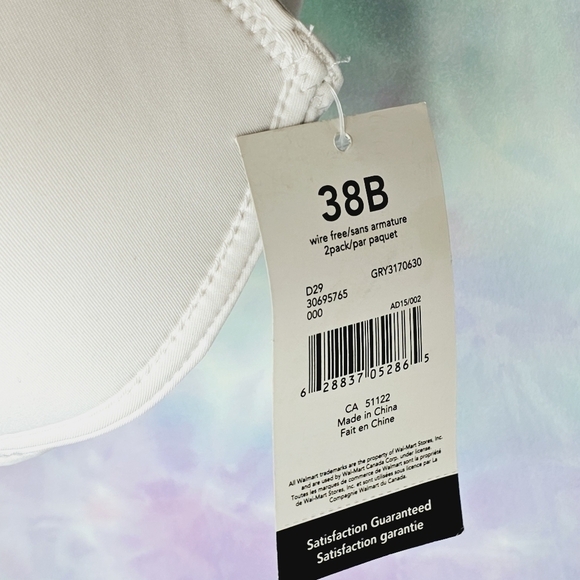 George White Wire Free Bra 38B - Picture 5 of 9